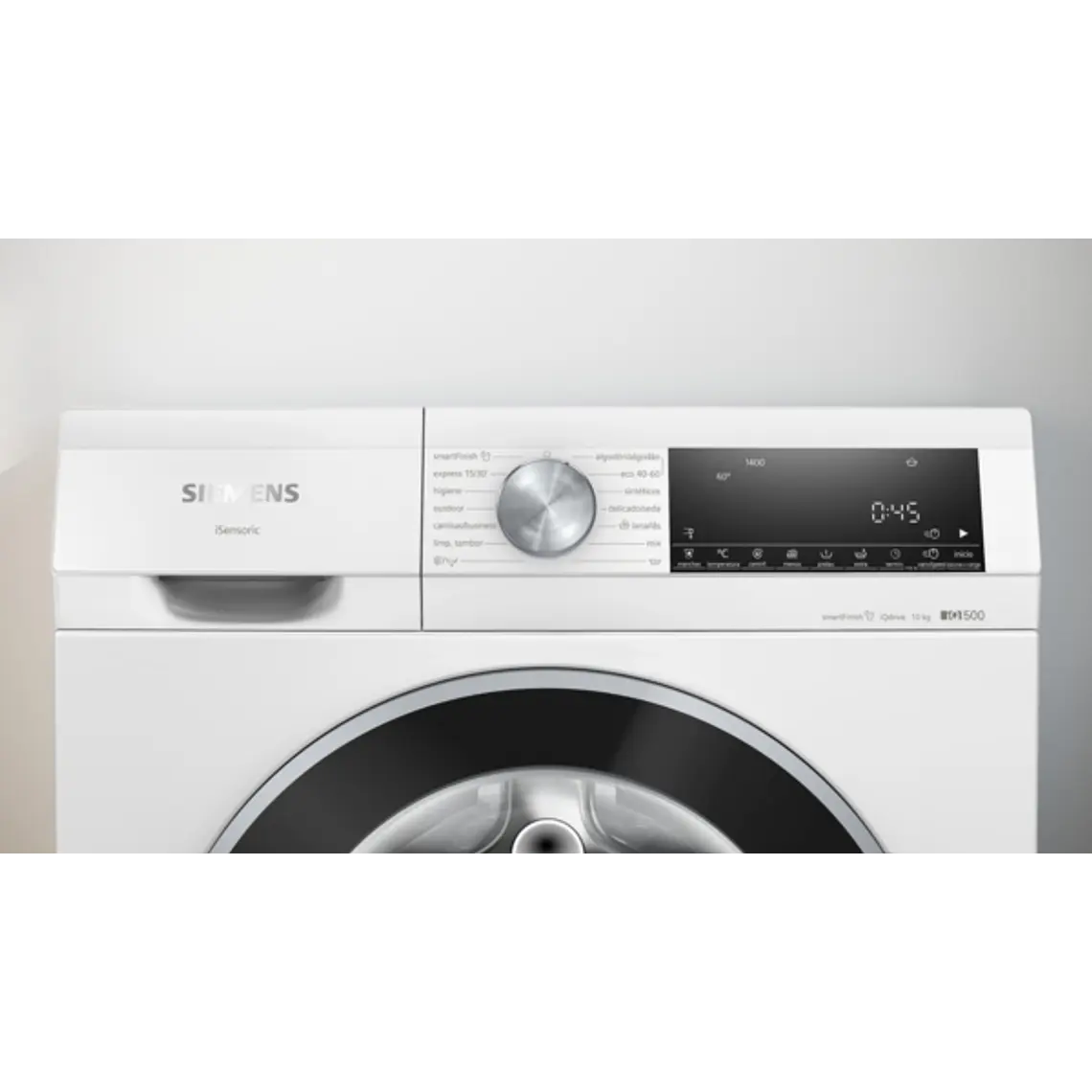 SIEMENS iQ500, Lavadora de carga frontal, 10 kg, 1400 rpm 5