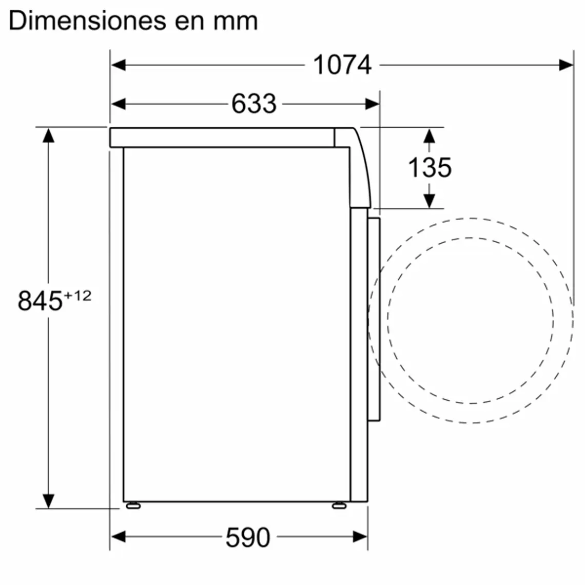 SIEMENS iQ500, Lavadora de carga frontal, 9 kg, 1400 rpm 22