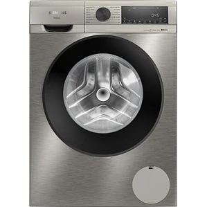 SIEMENS iQ500, Lavadora de carga frontal, 10 kg, 1600 rpm, Acero antihuellas