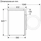 SIEMENS iQ300, Lavadora de carga frontal, 9 kg, 1400 rpm, Acero mate antihuellas - Miniatura 15