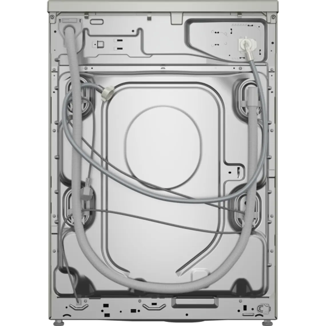 SIEMENS iQ300, Lavadora de carga frontal, 9 kg, 1400 rpm, Acero mate antihuellas 9