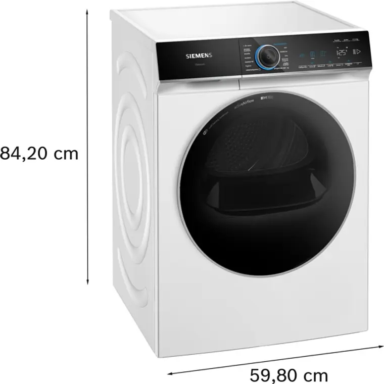 SIEMENS iQ700, Secadora con bomba de calor, 9 kg 7
