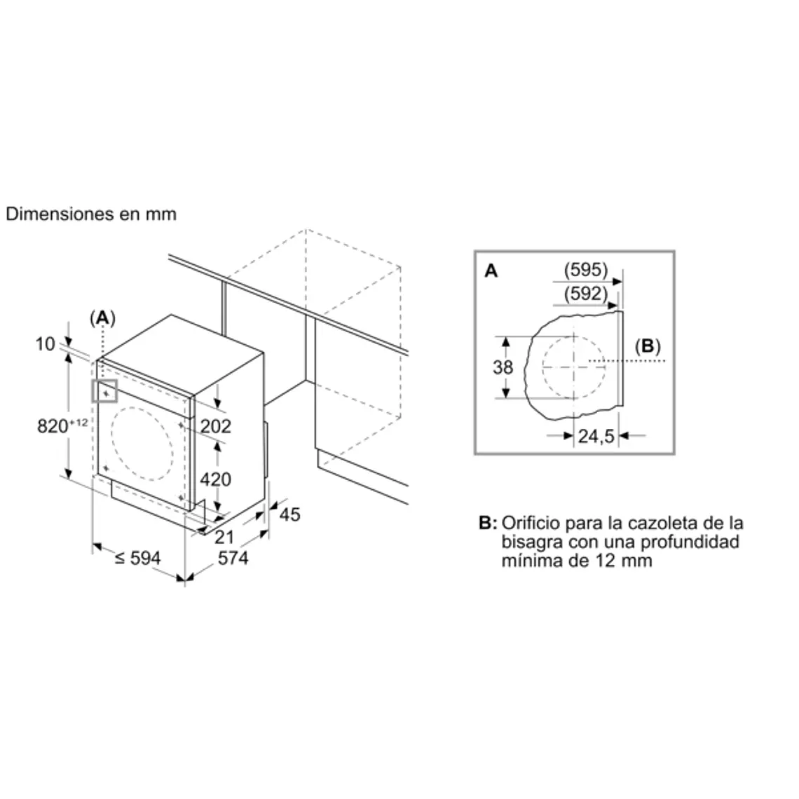 SIEMENS iQ300, Lavadora-secadora, 8/5 kg 12