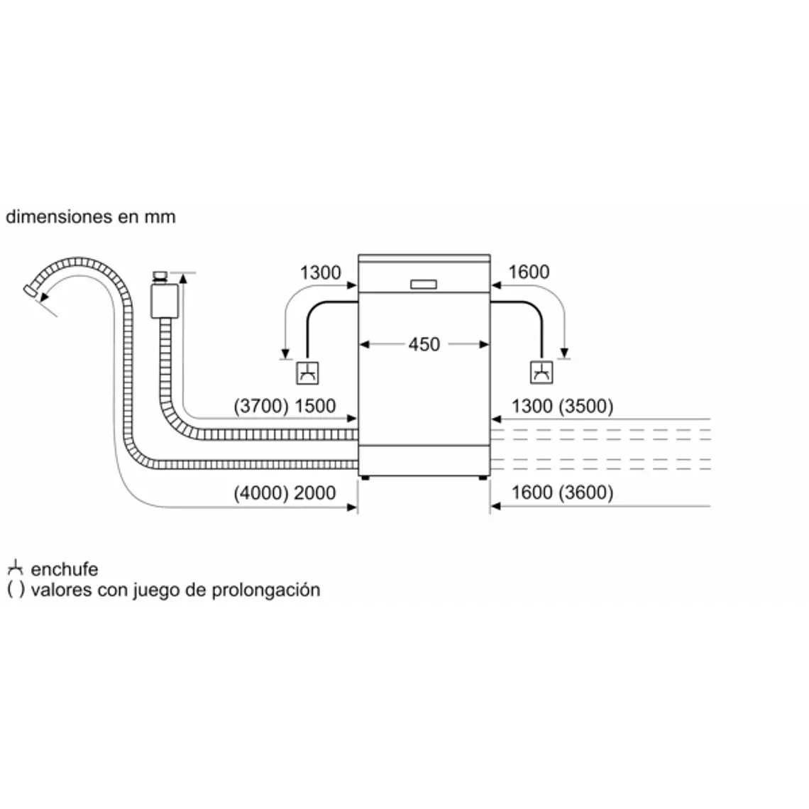 SIEMENS iQ300, Lavavajillas totalmente integrable, 45 cm, Puerta deslizante 19