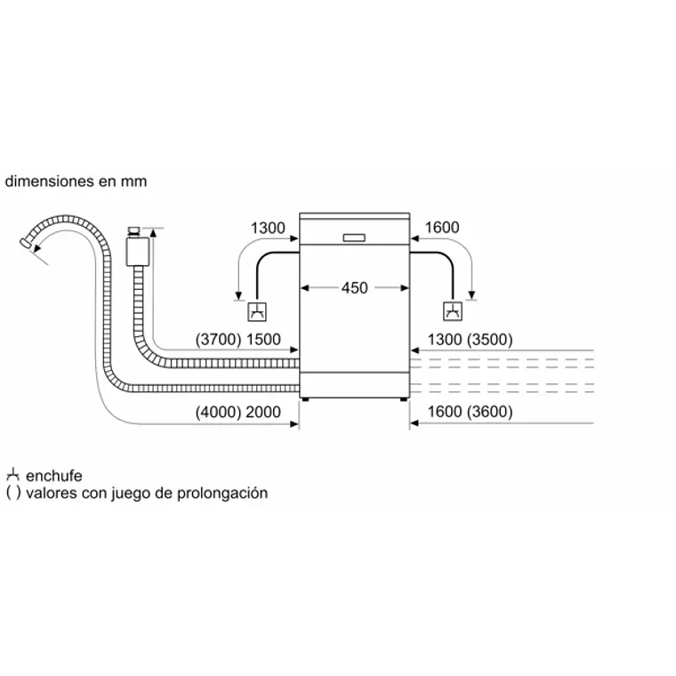 SIEMENS iQ300, Lavavajillas totalmente integrable, 45 cm, Puerta deslizante 19