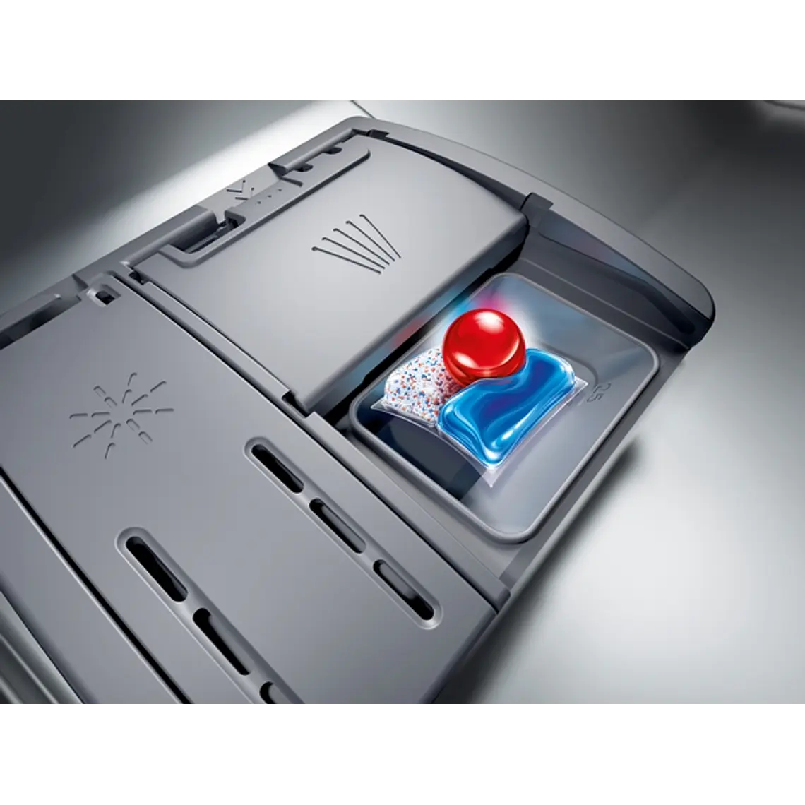 SIEMENS iQ300, Lavavajillas totalmente integrable, 45 cm, Puerta deslizante 7