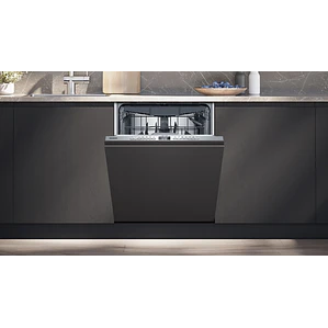 SIEMENS iQ300, Lavavajillas totalmente integrable, 60 cm, Puerta deslizante