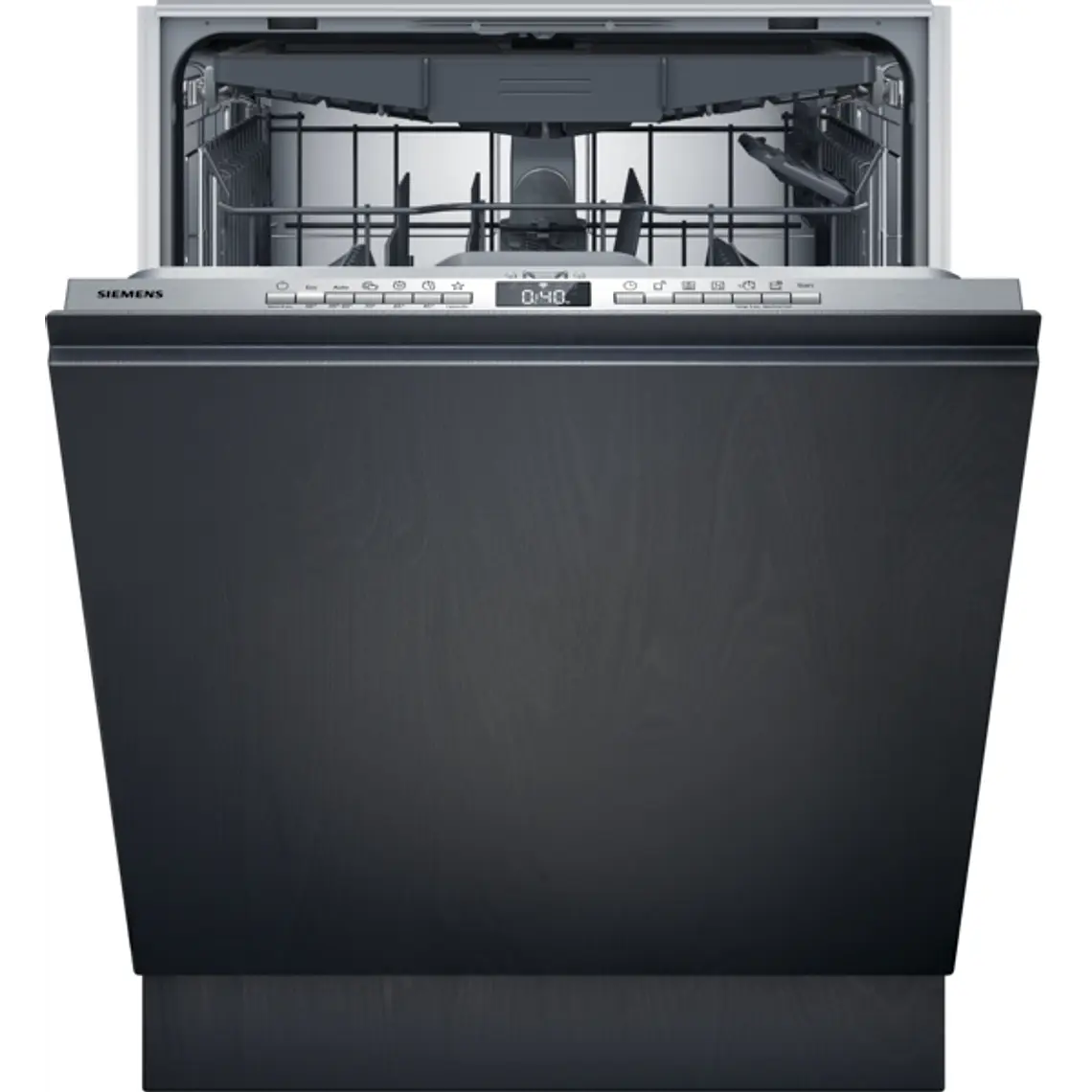 SIEMENS iQ300, Lavavajillas totalmente integrable, 60 cm, Puerta deslizante 1
