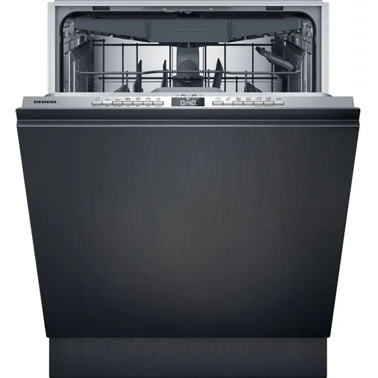SIEMENS iQ300, Lavavajillas totalmente integrable, 60 cm, Puerta deslizante 1
