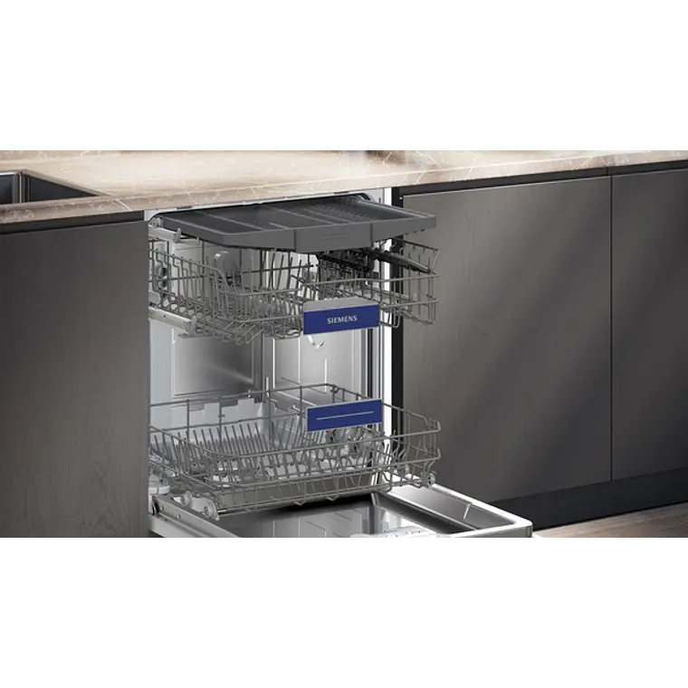SIEMENS iQ300, Lavavajillas totalmente integrable, 60 cm, Puerta deslizante 5