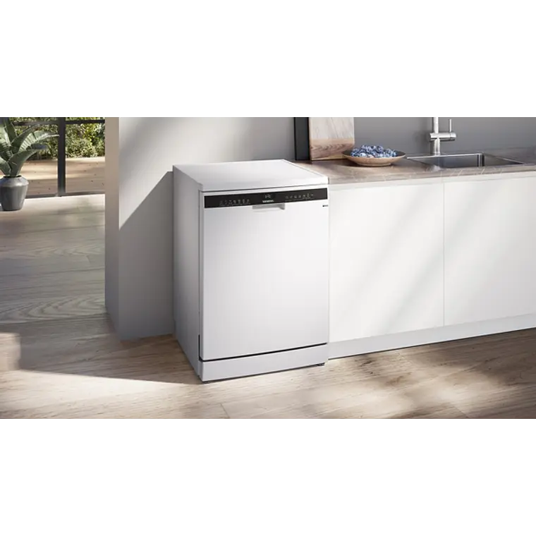 SIEMENS iQ300, Lavavajillas de libre instalación, 60 cm, Blanco 2