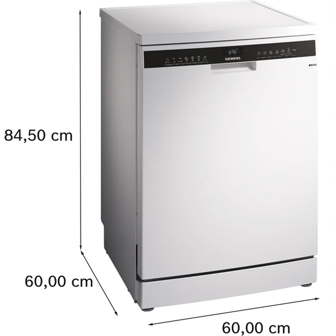 SIEMENS iQ300, Lavavajillas de libre instalación, 60 cm, Blanco 11