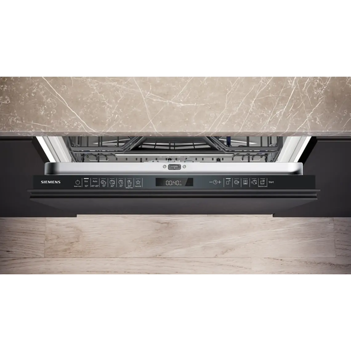 SIEMENS iQ500, Lavavajillas totalmente integrable, 60 cm, XXL, Puerta deslizante 3