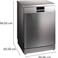 SIEMENS iQ700, Lavavajillas de libre instalación, 60 cm, Acero antihuellas - Miniatura 12