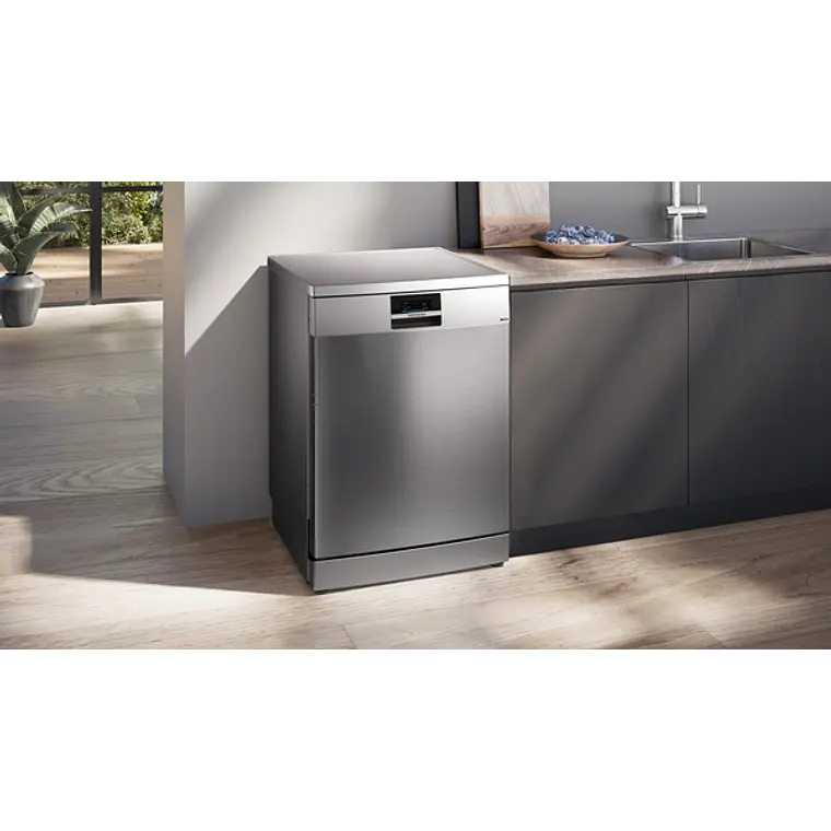 SIEMENS iQ500, Lavavajillas de libre instalación, 60 cm, Acero antihuellas 4