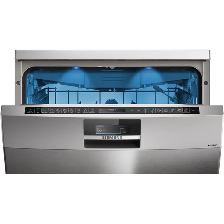 SIEMENS iQ500, Lavavajillas de libre instalación, 60 cm, Acero antihuellas 2