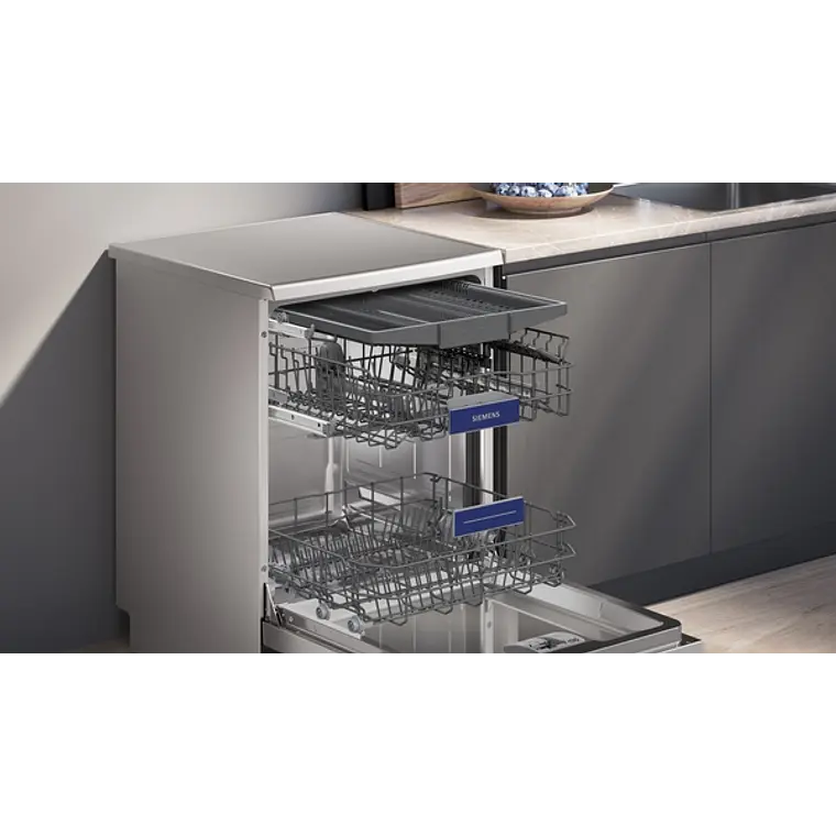 SIEMENS iQ300, Lavavajillas de libre instalación, 60 cm, Acero antihuellas 4