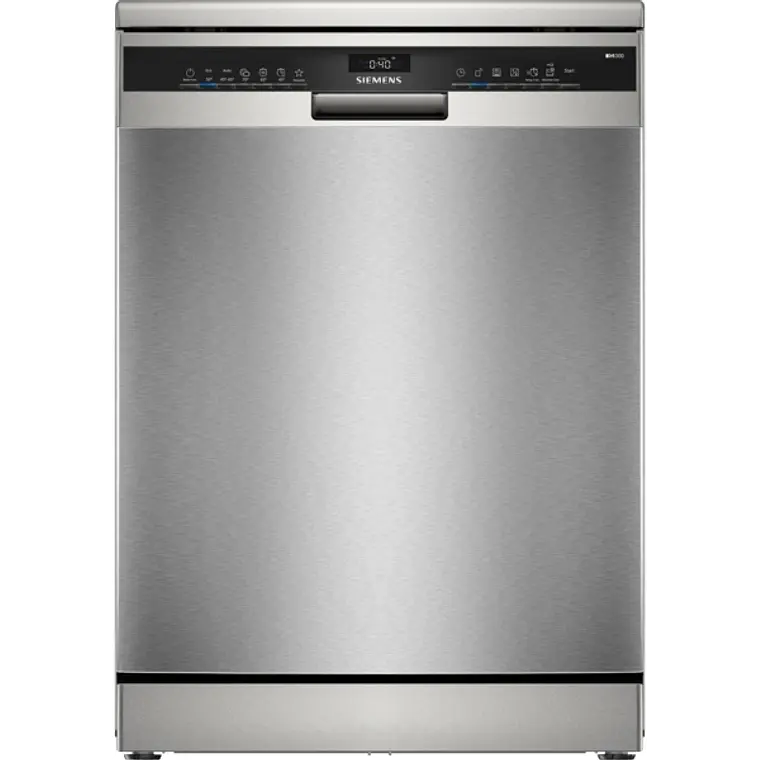 SIEMENS iQ300, Lavavajillas de libre instalación, 60 cm, Acero antihuellas 1