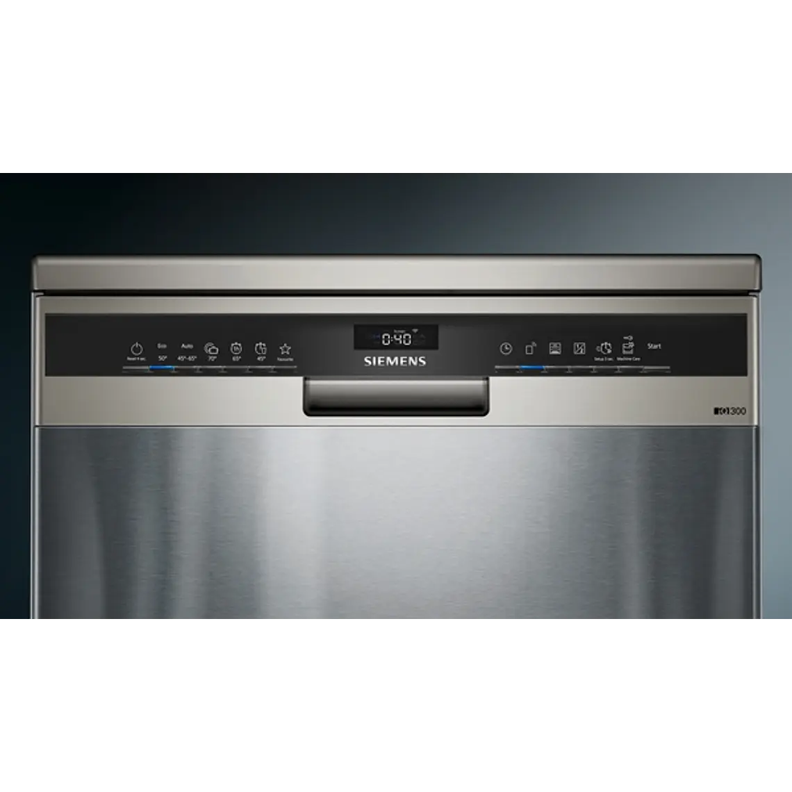 SIEMENS iQ300, Lavavajillas de libre instalación, 60 cm, Acero antihuellas 3