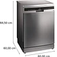 SIEMENS iQ300, Lavavajillas de libre instalación, 60 cm, Acero antihuellas - Miniatura 9