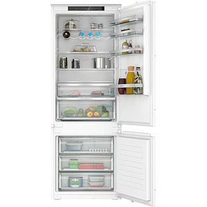 SIEMENS iQ300, Refrigerador combi integrable, 193.5 x 70.8 cm, Puerta fija