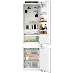 SIEMENS iQ300, Refrigerador combi integrable, 193.5 x 55.8 cm, Puerta fija