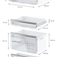 SIEMENS iQ300, Refrigerador combi integrable, 177.2 x 54.1 cm, Puerta deslizante - Miniatura 7