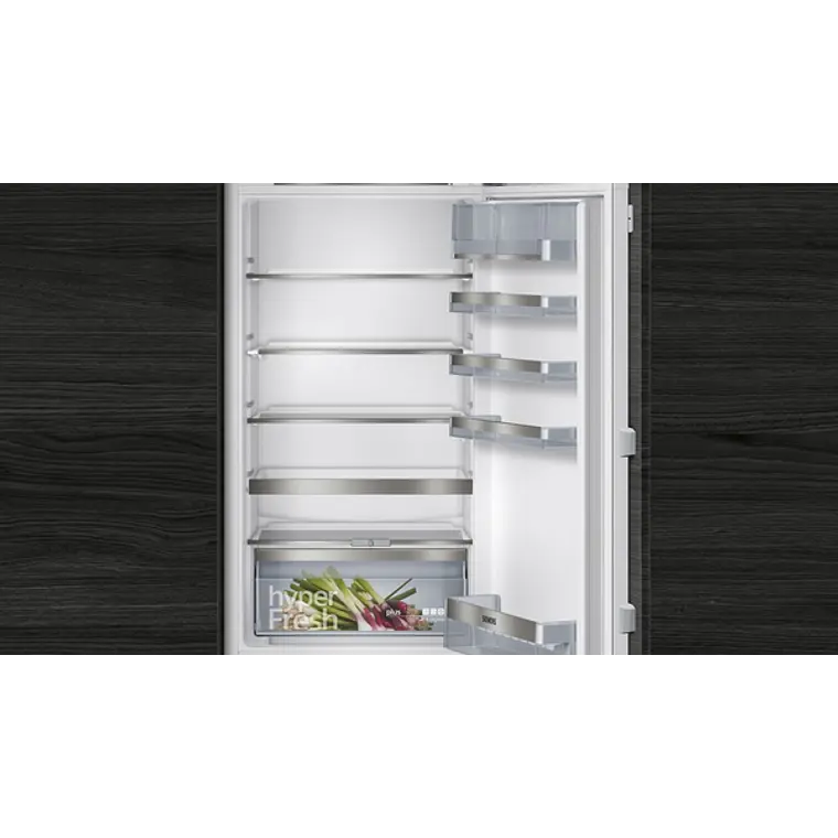 SIEMENS iQ500, Refrigerador combi integrable, 177.2 x 55.8 cm, Puerta fija 3