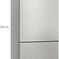 SIEMENS iQ300, Refrigerador combi de libre instalación, 203 x 70 cm, Acero inoxidable - Miniatura 10