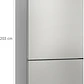 SIEMENS iQ300, Refrigerador combi de libre instalación, 203 x 70 cm, Acero inoxidable - Miniatura 9