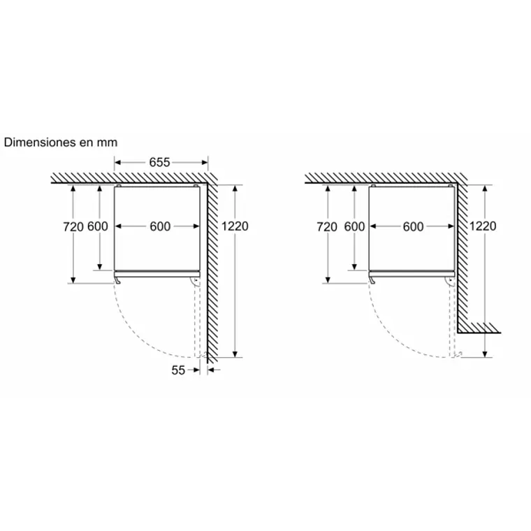 SIEMENS iQ300, Refrigerador combi de libre instalación, 203 x 60 cm, Acero inoxidable 18