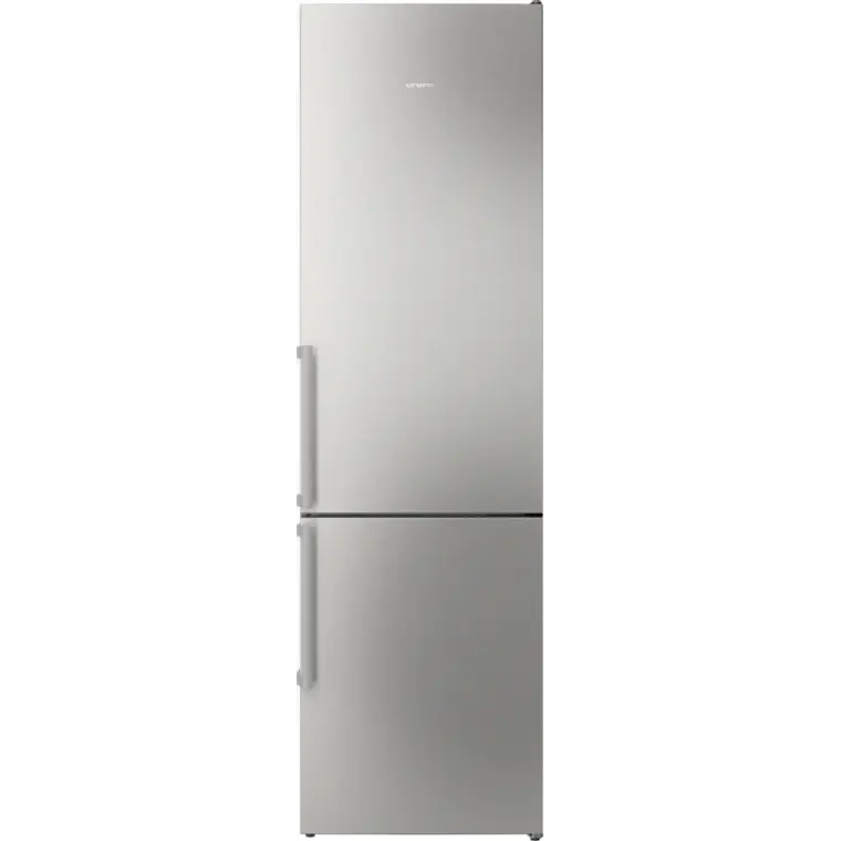 SIEMENS iQ300, Refrigerador combi de libre instalación, 203 x 60 cm, Acero inoxidable 1