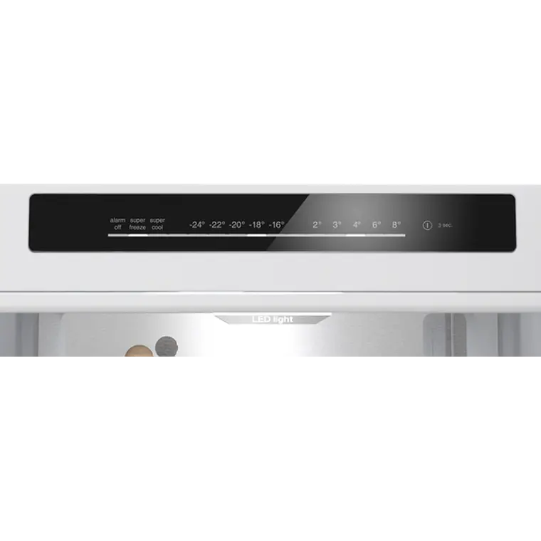 SIEMENS iQ300, Refrigerador combi de libre instalación, 203 x 60 cm, Acero inoxidable 2