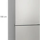SIEMENS iQ300, Refrigerador combi de libre instalación, 186 x 60 cm, Acero inoxidable - Miniatura 13