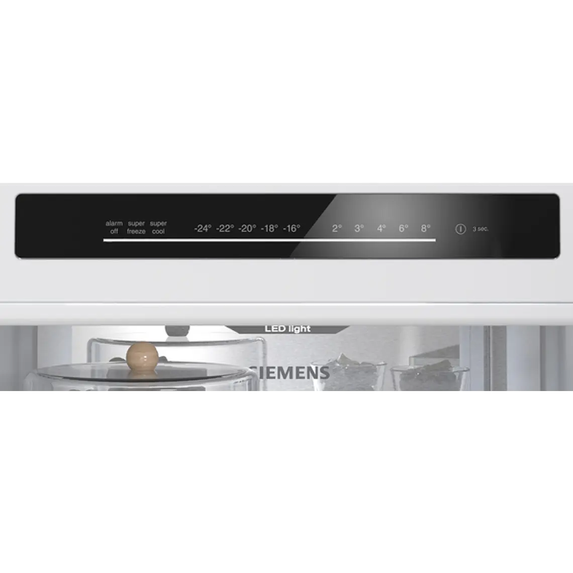 SIEMENS iQ300, Refrigerador combi de libre instalación, 186 x 60 cm, Acero inoxidable 2