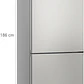 SIEMENS iQ300, Refrigerador combi de libre instalación, 186 x 60 cm, Acero inoxidable - Miniatura 10