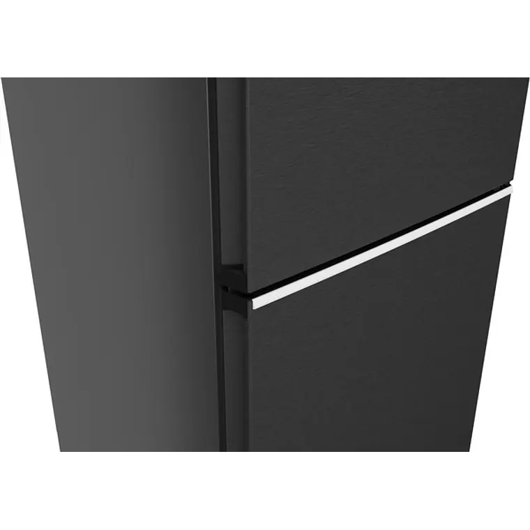SIEMENS iQ500, Refrigerador combi de libre instalación, 203 x 70 cm, Acero negro antihuellas 9