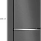 SIEMENS iQ500, Refrigerador combi de libre instalación, 203 x 70 cm, Acero negro antihuellas - Miniatura 10
