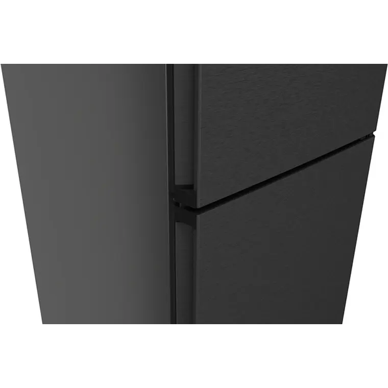 SIEMENS iQ300, Refrigerador combi de libre instalación, 203 x 60 cm, Acero negro antihuellas 9