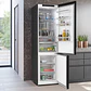 SIEMENS iQ300, Refrigerador combi de libre instalación, 203 x 60 cm, Acero negro antihuellas - Miniatura 4