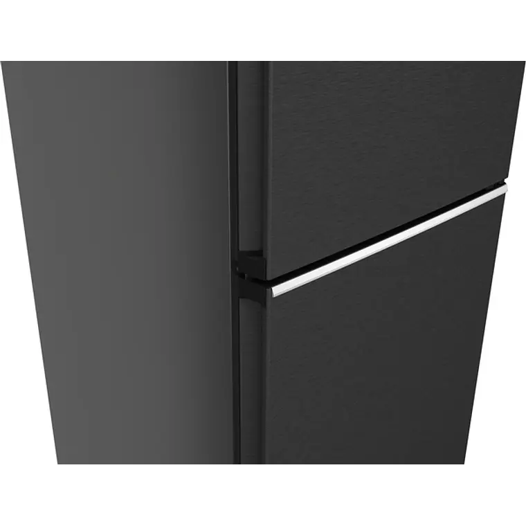 SIEMENS iQ500, Refrigerador combi de libre instalación, 203 x 60 cm, Acero negro antihuellas 10