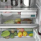 SIEMENS iQ500, Refrigerador combi de libre instalación, 203 x 60 cm, Acero negro antihuellas - Miniatura 7