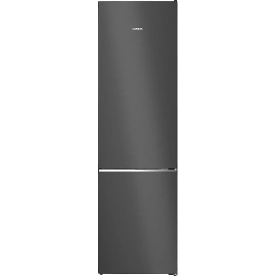 SIEMENS iQ500, Refrigerador combi de libre instalación, 203 x 60 cm, Acero negro antihuellas 1