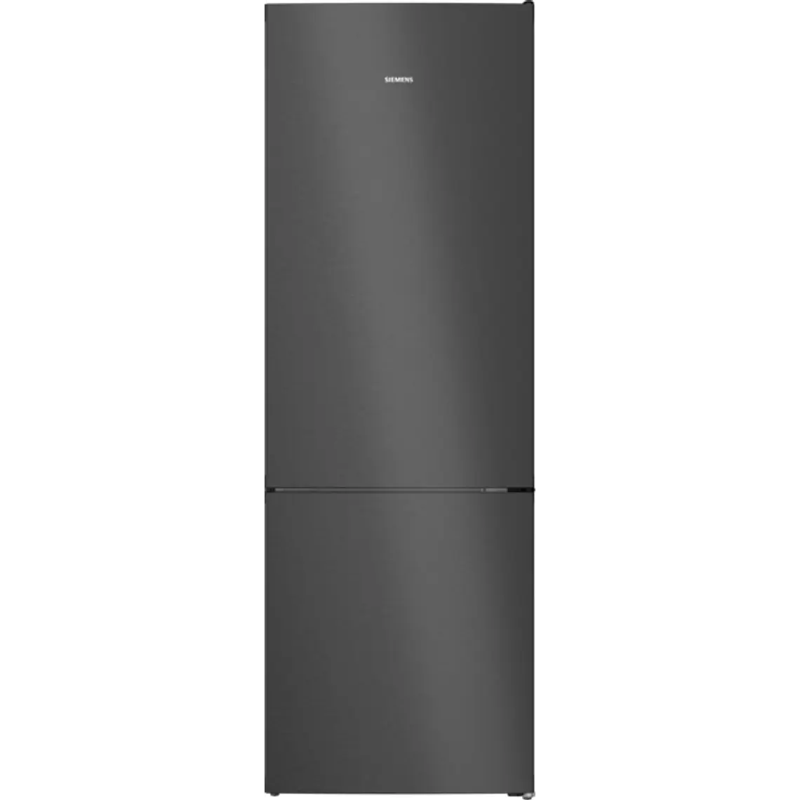 SIEMENS iQ300, Refrigerador combi de libre instalación, 203 x 70 cm, Acero negro antihuellas 1