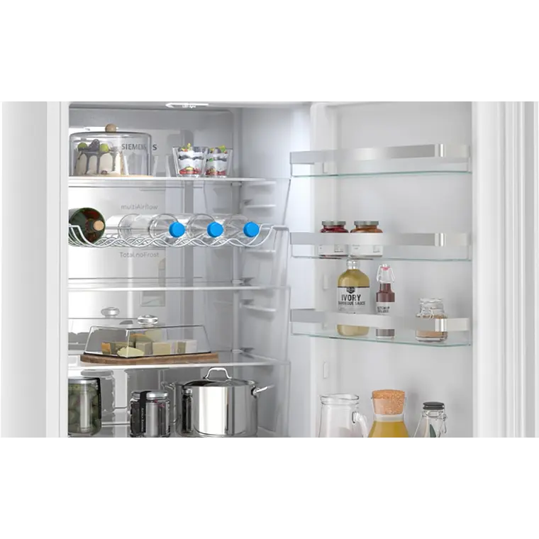 SIEMENS iQ300, Refrigerador combi de libre instalación, 203 x 60 cm, Blanco, Total noFrost 4