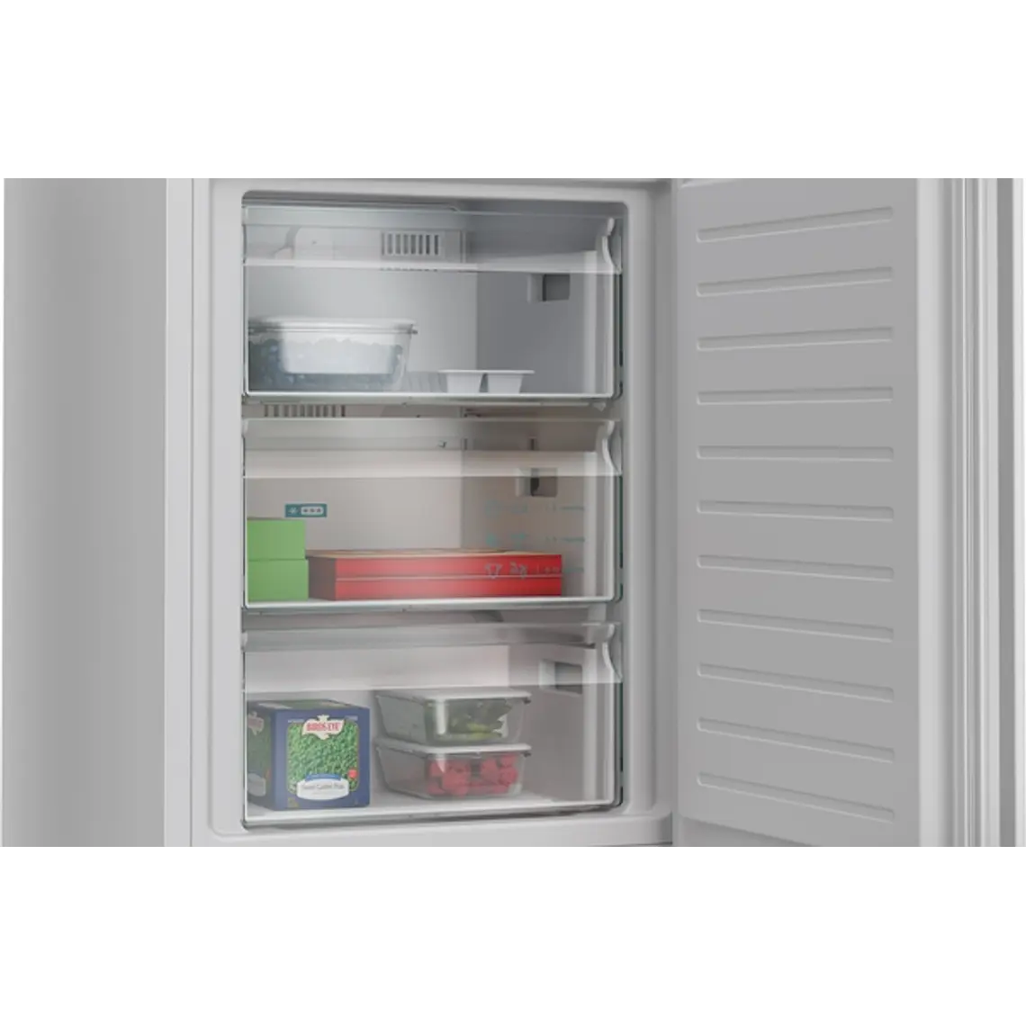 SIEMENS iQ300, Refrigerador combi de libre instalación, 203 x 60 cm, Blanco, Total noFrost 6