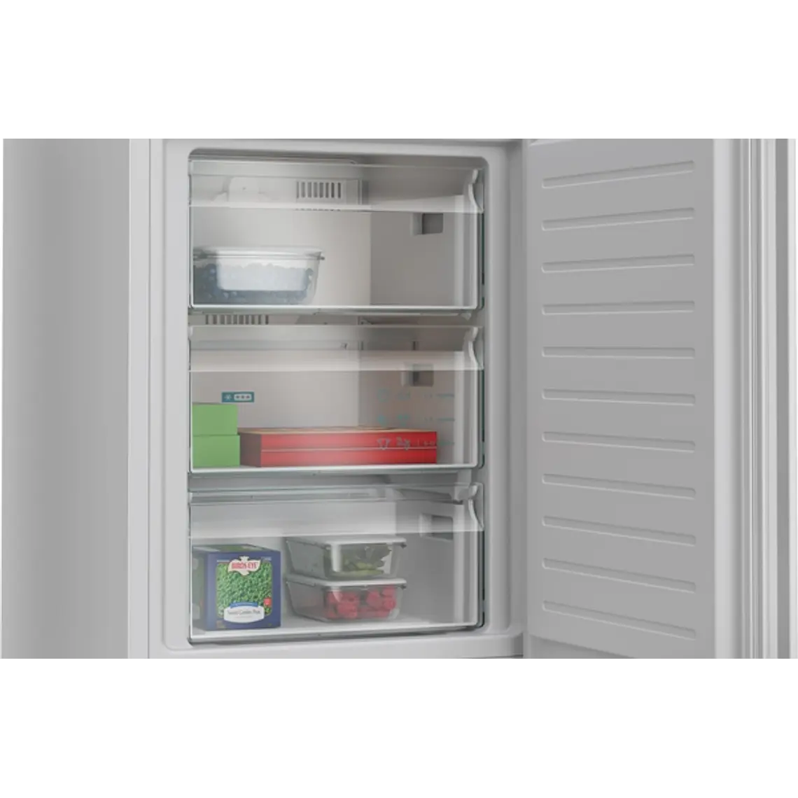 SIEMENS iQ300, Refrigerador combi de libre instalación, 186 x 60 cm, Blanco, Total noFrost 6