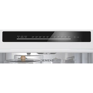 SIEMENS iQ300, Refrigerador combi de libre instalación, 186 x 60 cm, Blanco, Total noFrost