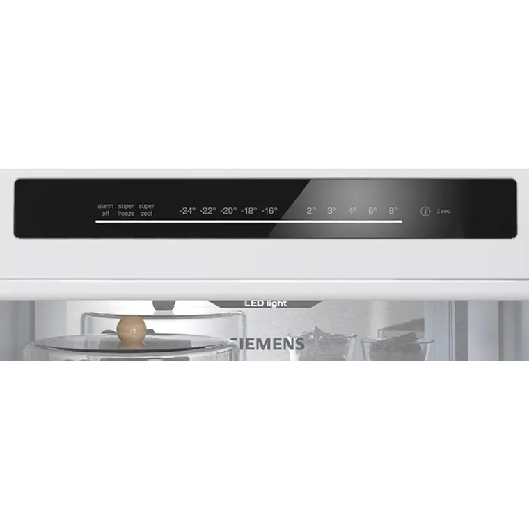 SIEMENS iQ300, Refrigerador combi de libre instalación, 186 x 60 cm, Blanco, Total noFrost 2