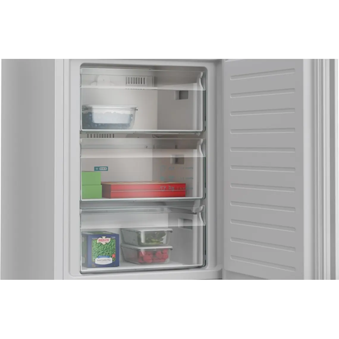 SIEMENS iQ300, Refrigerador combi de libre instalación, 186 x 60 cm, Blanco, Total noFrost 7